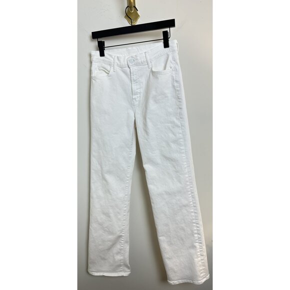 MOTHER The Kick It High Waist Straight Leg Jeans in Wash Fairest Of Them All - Picture 3 of 13